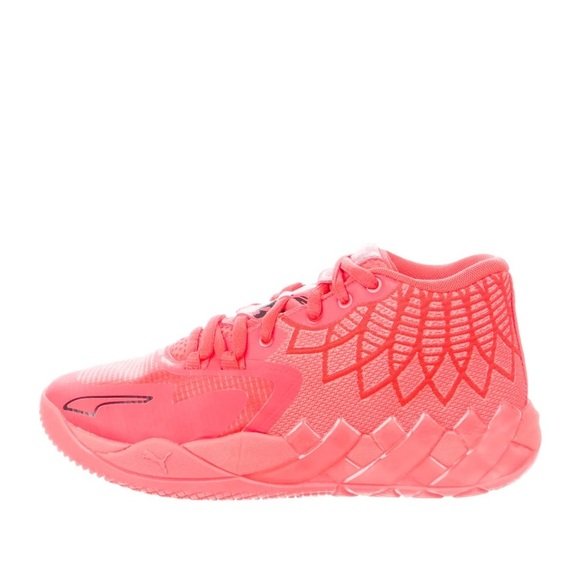 Puma Boys' MB.01 LaMelo Ball Red Blast (GS) Sneakers 4.5 - Picture 1 of 4